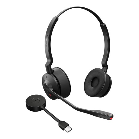 Jabra Engage 55 SE Stereo Wireless Headset - Ultimate Comfort & Crystal Clear Sound - Black - 5706991031072